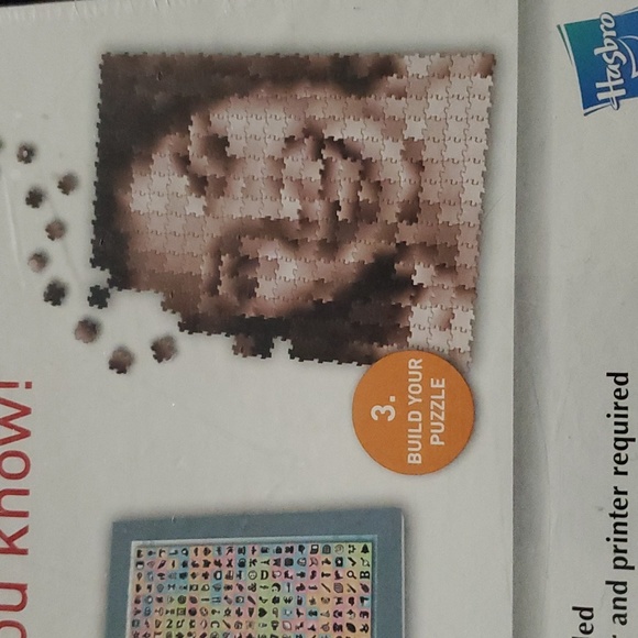 : sealed Hasbro Ji Ga Zo 300 piece puzzle sepia build your own mosaic style - Picture 8 of 11
